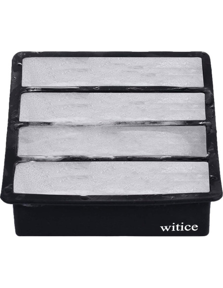 Bandejas de Hielo de Silicona Witice - 2 Piezas, Cubos Grandes
