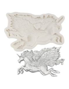 Molde de Silicona Caballo Volador QDMOLDS 25x17 cm