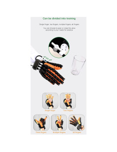 Guantes de Rehabilitación FSDLJSP XL para Mano Izquierda 2