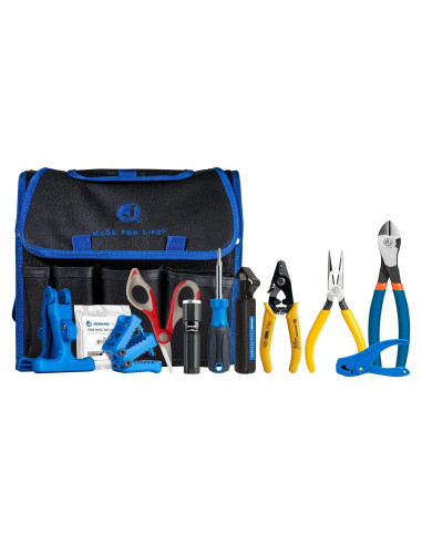 Kit de Preparación de Fibra Jonard TK-121 - 12 Herramientas