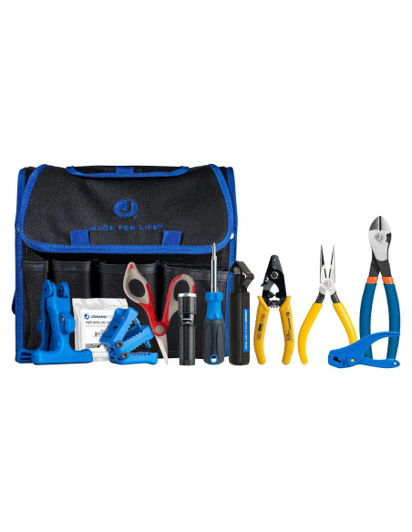 Kit de Preparación de Fibra Jonard TK-121 - 12 Herramientas