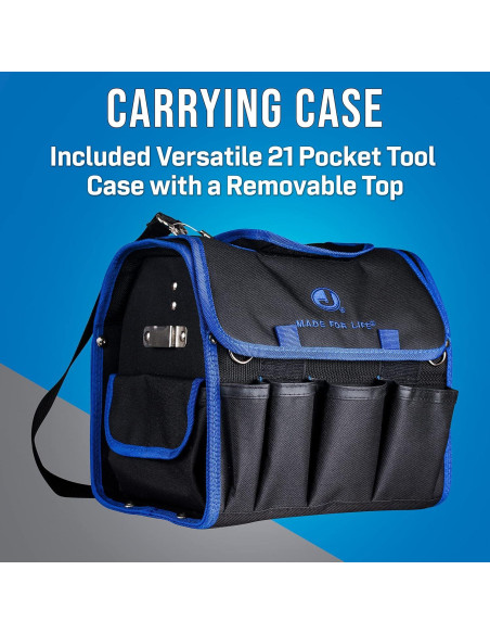 Kit de Preparación de Fibra Jonard TK-121 - 12 Herramientas