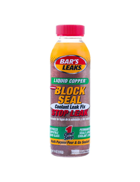 Sello de Bloque de Cobre Líquido Bar's Leaks 532 ml - Repara Fugas