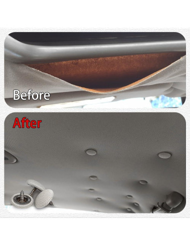 Kit de Reparación de Techo de Coche HAOBO 50 Remaches y Herramientas