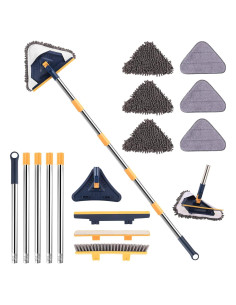 Mopa Limpiadora de Pared Hiitytin 5-en-1 con Mango Ajustable 200 cm