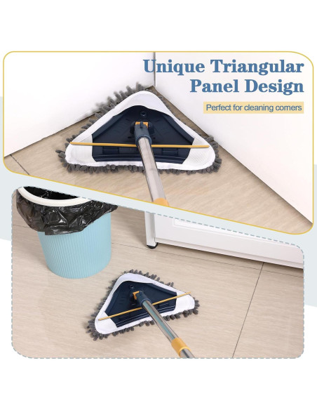 Mopa Limpiadora de Pared Hiitytin 5-en-1 con Mango Ajustable 200 cm