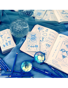 Baraja de Numerología Prisma Visions La Secuencia Cerulea 2
