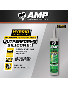 Sellador de Concreto DAP 9 Oz Gris Polímero Autonivelante 2