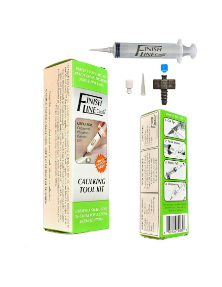 Kit de Calafateo de Precisión Finish Line - Aplicador Jeringa