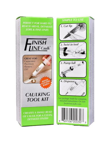 Kit de Calafateo de Precisión Finish Line - Aplicador Jeringa