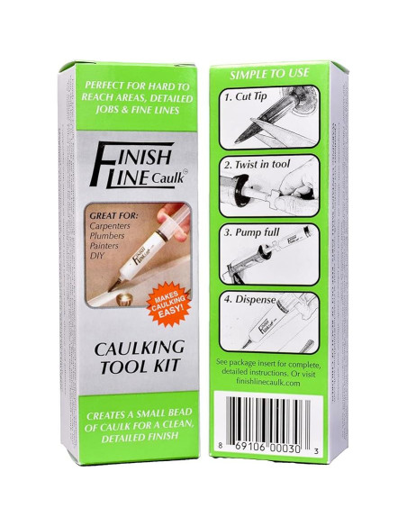 Kit de Calafateo de Precisión Finish Line - Aplicador Jeringa