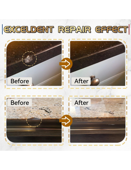 Kit de Reparación de Encimeras de Cuarzo Nozerix 173g