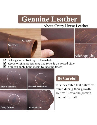 Estuche de Reloj de Cuero Genuino Acidea para 3 Relojes