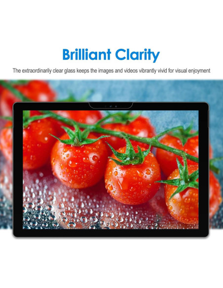 Protector de Pantalla JETech para Microsoft Surface Pro 6/5/4 Vidrio Templado