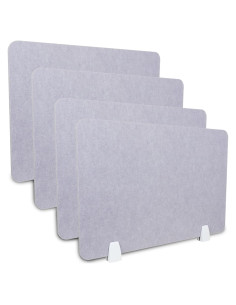 Paquete de 4 Paneles Acústicos Kimseror 40x60 cm Privacidad