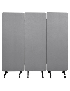Divisor de Sala Acústico Plegable Genérico 3 Paneles 183x168 cm