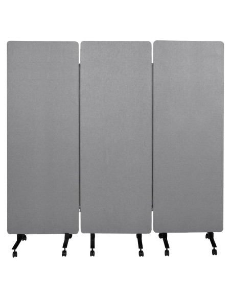 Divisor de Sala Acústico Plegable Genérico 3 Paneles 183x168 cm