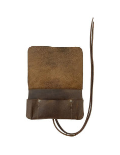 Estuche para Tabaco Hide & Drink - Cuero Grano Completo Marrón 2
