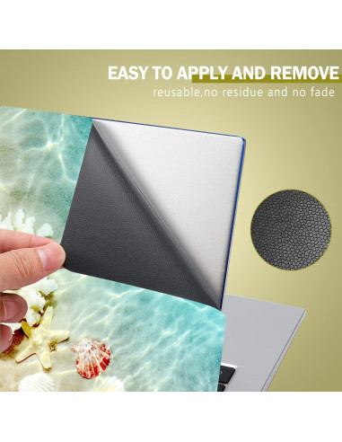 icolor Pegatina para Laptop Estrella de Mar 15.6" Universal