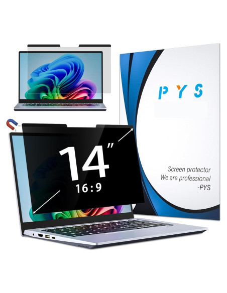 Pantalla de Privacidad Magnética PYS 14" Antirreflejo