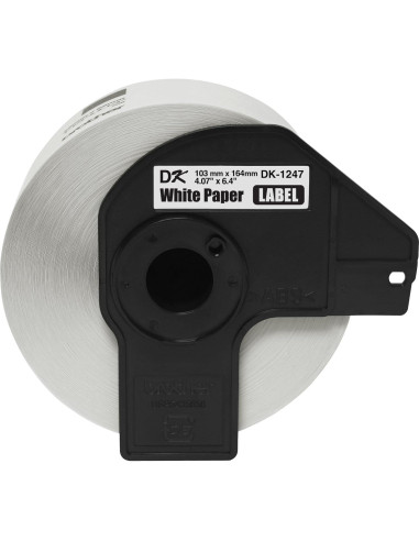 Etiquetas autoadhesivas Brother DK-1247 180 unidades 103x164mm