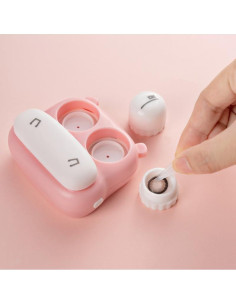Limpiador Ultrasónico de Lentes de Contacto ARFUKA Rosa 2