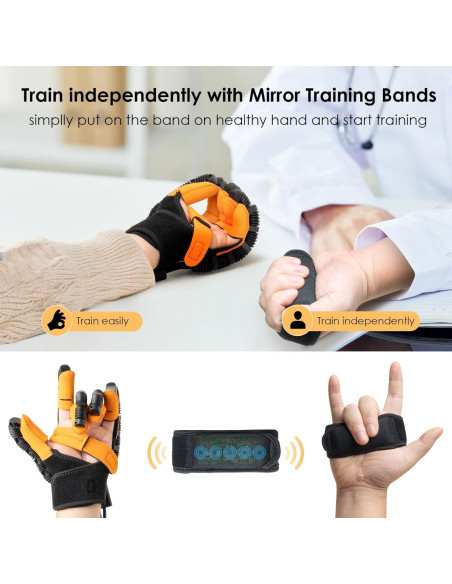 Guantes Robot de Rehabilitación Gellumnious Mano Izquierda XL