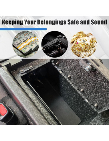 Caja Fuerte de Consola Central TUOJUE para Ford Ranger 2024-2025