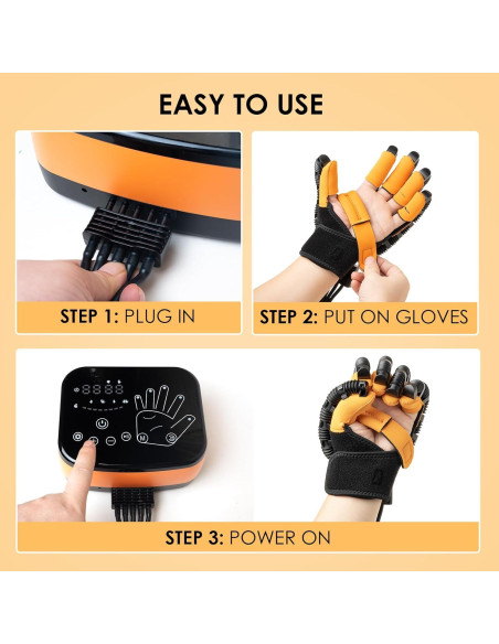 Guantes Robot de Rehabilitación Gellumnious Mano Izquierda XL