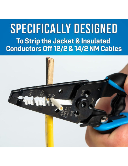 Desforrador de Cable Jonard Tools WSC-1412 para 12/2 y 14/2 NM