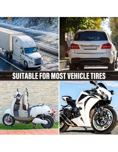 Kit de Reparación de Neumáticos Landhoow 7 Piezas con Herramientas