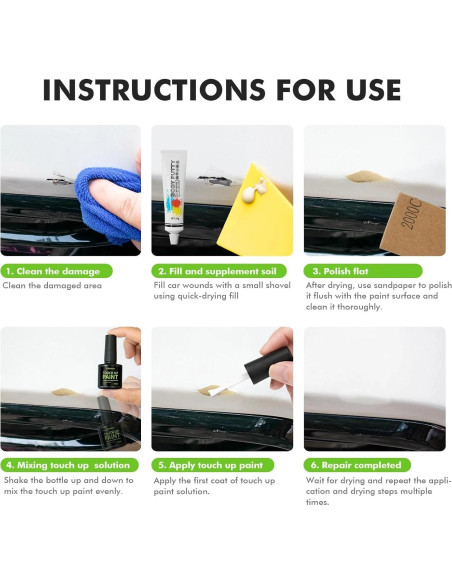 Pintura de Retoque Edantas K1X Crysta White para Subaru