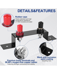 Kit de Reubicación de Batería Kikerike BRK 0.48kg 127.5cm 2