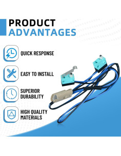 Kit de Reparación Manija de Puerta EZAPEX para Tesla Model S 2012-2017 2