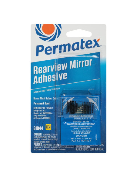 Adhesivo para Espejo Retrovisor Permatex 81844 - Paquete de 12