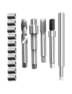 Kit de Reparación de Roscas BZBMGMO M10x1.0, 28 cm