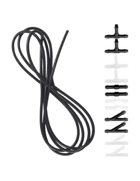 Kit de Manguera de Lavaparabrisas Cwouna 4m con 12 Conectores