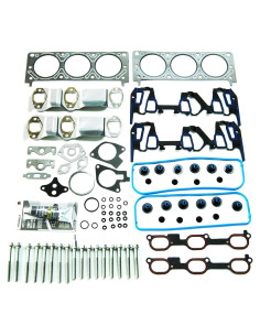 Juego de Junta de Culata PartsFlow con 16 Tornillos para Buick y Chevrolet