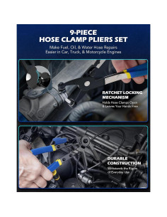 Juego de Herramientas de Desconexión Rápida Orion Motor Tech 35 Piezas 2