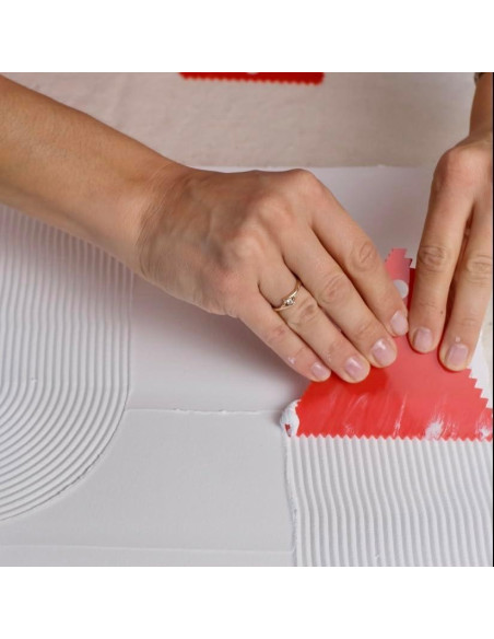 Kit de Arte Texturizado DIY Genérico 8 Piezas 61x46 cm