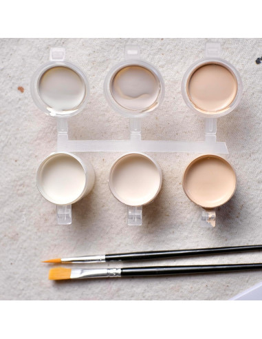 Kit de Arte Texturizado DIY Genérico 8 Piezas 61x46 cm