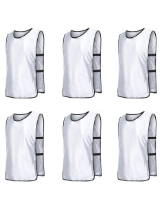 6 Chalecos de Entrenamiento RE-HUO para Niños y Adultos