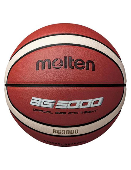 Balón de Baloncesto Molten BG3000 Tamaño 7 Naranja