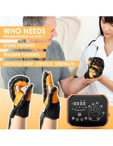 Guantes Robot de Rehabilitación Gellumnious Mano Izquierda