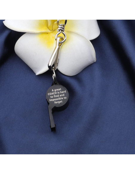 Silbato de Entrenador FAADBUK Acero Inoxidable 4cm Negro