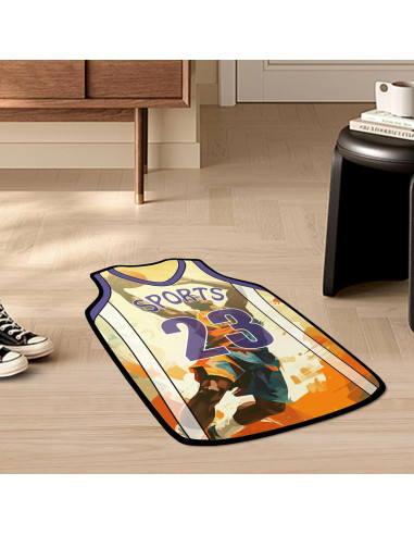 Alfombra de Baloncesto Apriciti 90x60cm Antideslizante