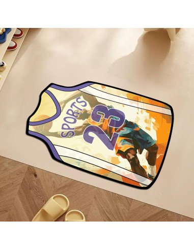 Alfombra de Baloncesto Apriciti 90x60cm Antideslizante