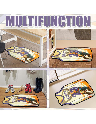 Alfombra de Baloncesto Apriciti 90x60cm Antideslizante