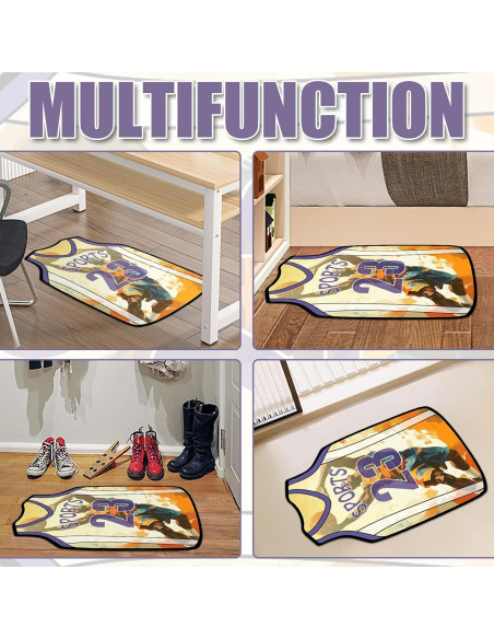 Alfombra de Baloncesto Apriciti 90x60cm Antideslizante