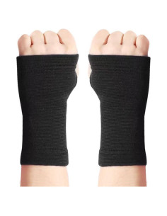 Mangas de Soporte para Muñeca JUSDIQIR - Compresión Negra